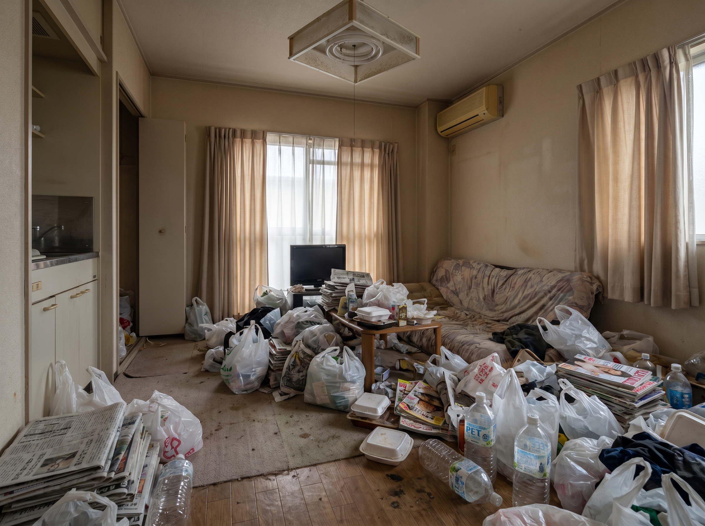 ゴミ屋敷片付け