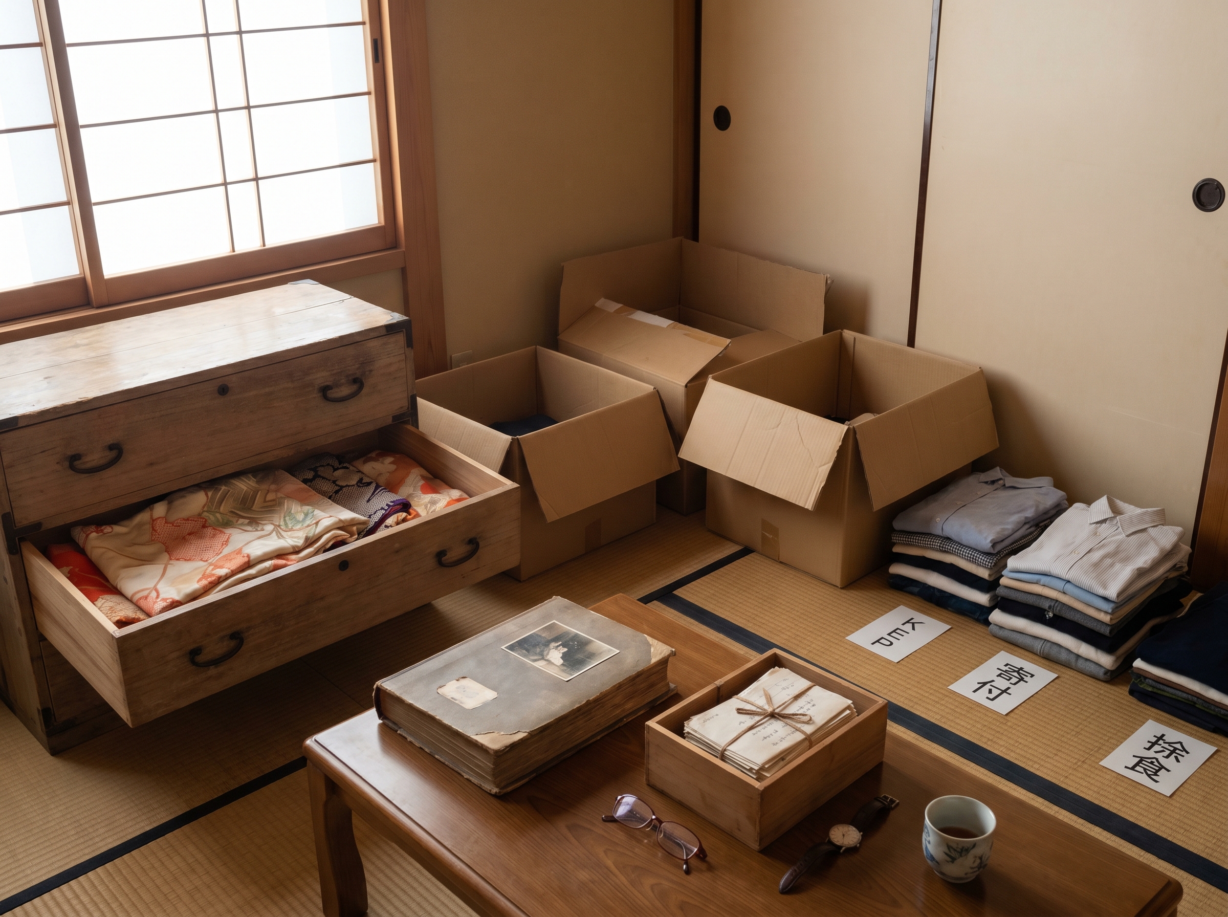 引っ越し前後のお部屋片付け